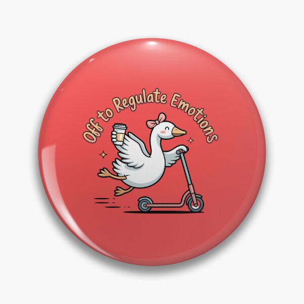 Item preview, GOOSE - OFF TO REGULATE EMOTIONS. designed and sold by 123ks.