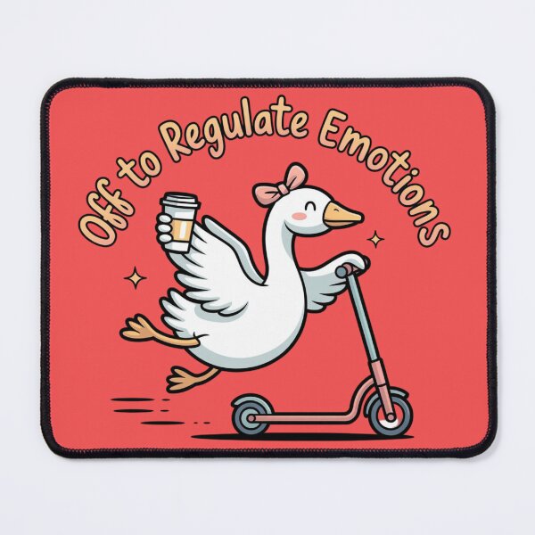 Item preview, GOOSE - OFF TO REGULATE EMOTIONS. designed and sold by 123ks.