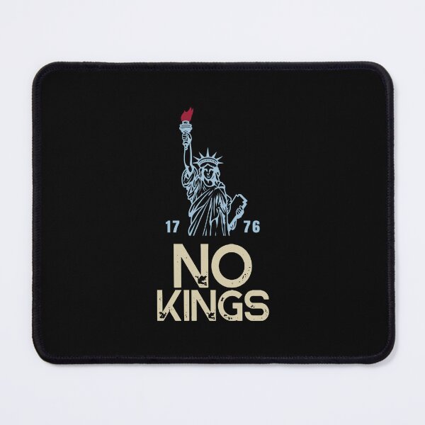 Item preview, Anti Trump No Kings Protest Quote on Black designed and sold by Artycom.