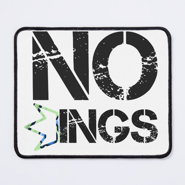 Item preview, Copy of No Kings - Bold Distressed Anti-Authority Typography Art Print designed and sold by DesignArtist.ia.