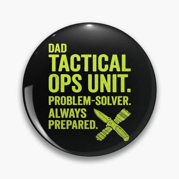 Item preview, Dad Tactical Ops Unit Problem Solver Always Prepared – Funny Father's Day Gift designed and sold by Axivra.