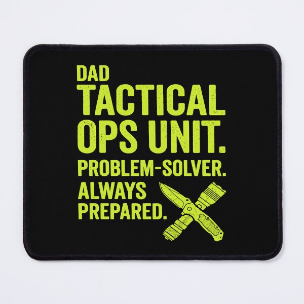 Item preview, Dad Tactical Ops Unit Problem Solver Always Prepared – Funny Father's Day Gift designed and sold by Axivra.