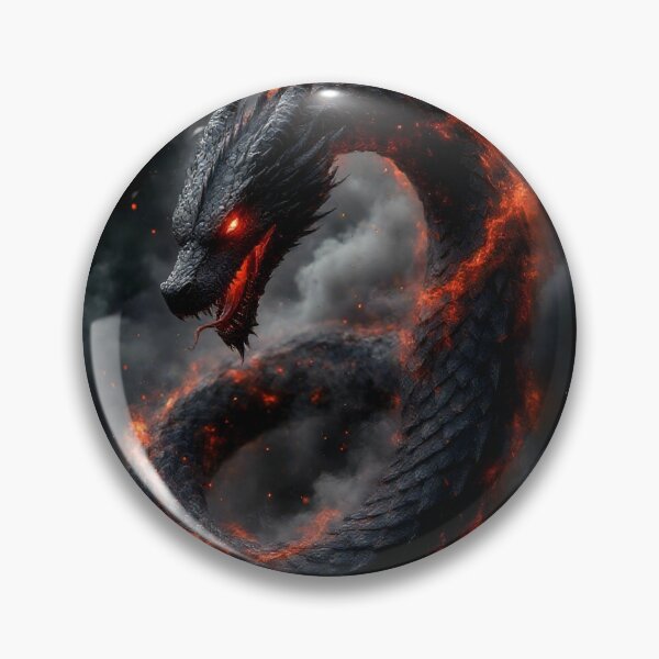 Item preview, Black Dragon designed and sold by GoldArtistic.