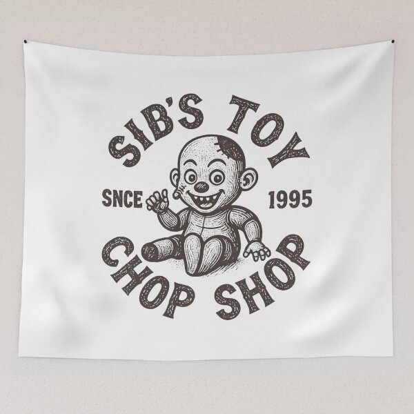 Item preview, Sid’s Toy Chop Shop Graphic designed and sold by ThamirArtistry.
