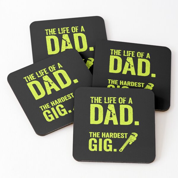 Item preview, The Life of a Dad The Hardest Gig – Funny Fathers Day Gift for Daddy designed and sold by Axivra.