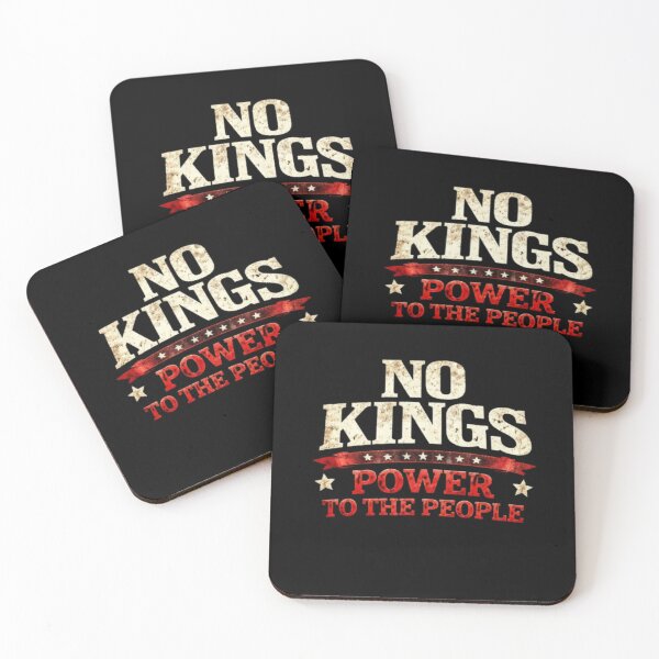 Item preview, No Kings Power To The People Patriotic Distressed American Flag Tee designed and sold by Bulk store .