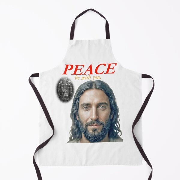 Item preview, Peace Be With You Jesus Shroud of Turin designed and sold by FiscalFashions.