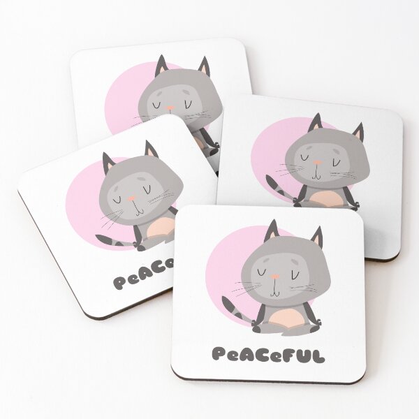 Item preview, Peaceful cat designed and sold by Sigma Data.