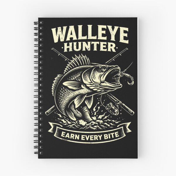 Item preview, Walleye Hunter Shirt – Earn Every Bite Tee, Walleye Fishing Design, Angler Graphic Shirt, Fisherman Gift designed and sold by WildWonderfulWear.