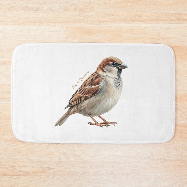 Item preview, House Sparrow  bird, Garden Bird designed and sold by iclipart.