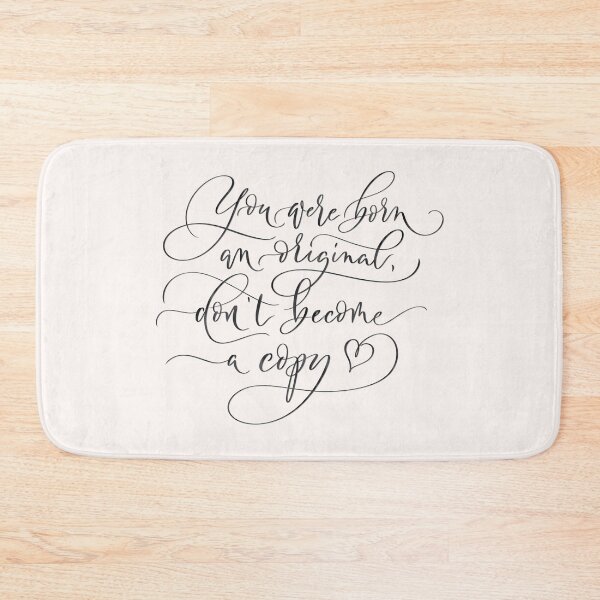 Item preview, Be Unique. Be an original. Don't be a copy designed and sold by Sandra Brezina.