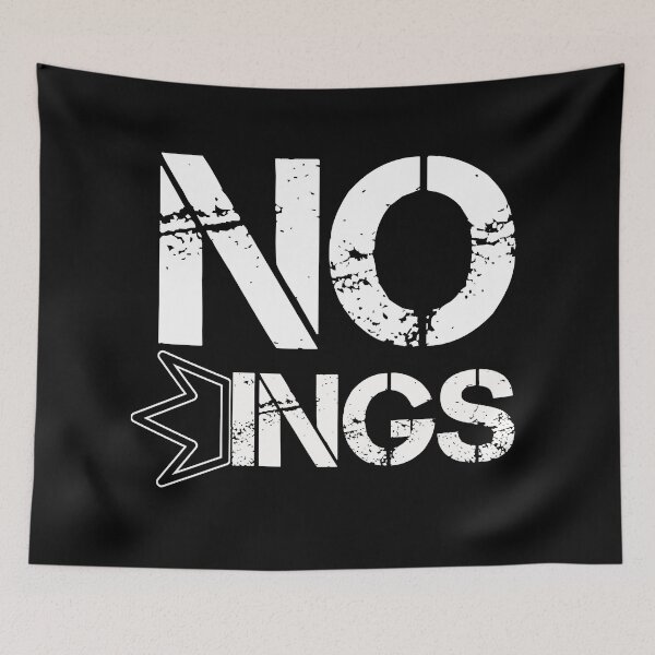 Item preview, Copy of Copy of No Kings - Bold Distressed Anti-Authority Typography Art Print designed and sold by DesignArtist.ia.