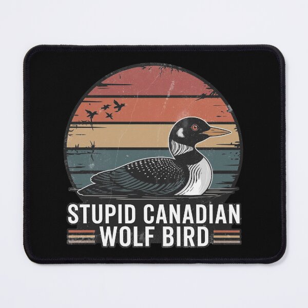 Item preview, Stupid Canadian Wolf Bird bundle designed and sold by ThamirArtistry.