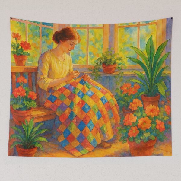 Item preview, Sunlit Quilting designed and sold by TinCatOutPost.