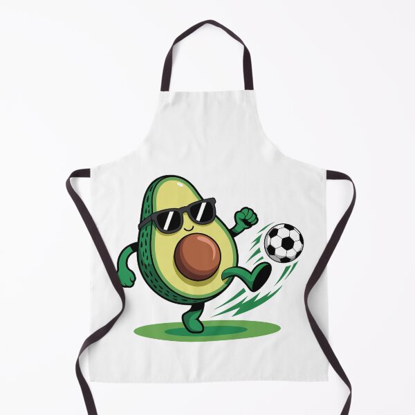 Item preview, Avocado Playing Soccer designed and sold by jkrphoto.