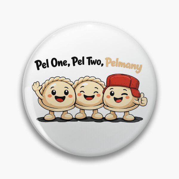 Item preview, Pel One, Pel Two, Pelmany – Funny Pelmeni Friends designed and sold by Pineapple-Tree.