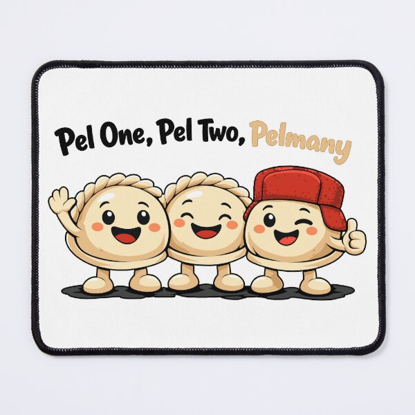 Item preview, Pel One, Pel Two, Pelmany – Funny Pelmeni Friends designed and sold by Pineapple-Tree.