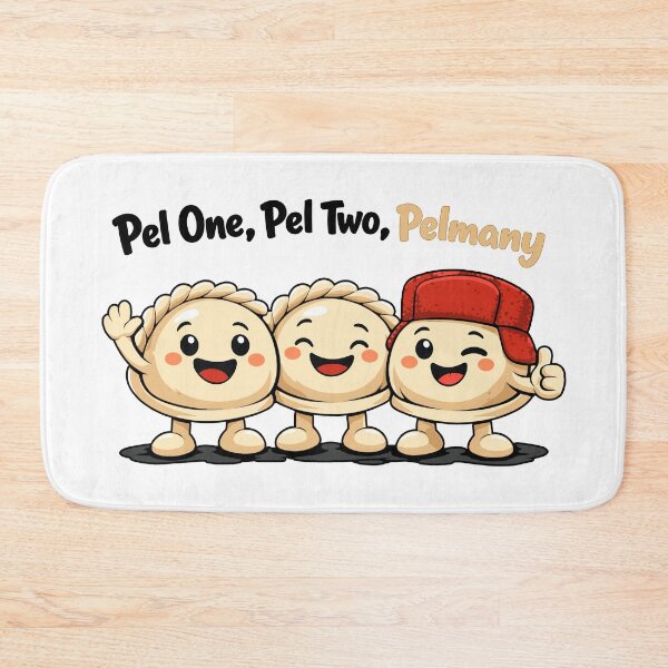 Item preview, Pel One, Pel Two, Pelmany – Funny Pelmeni Friends designed and sold by Pineapple-Tree.