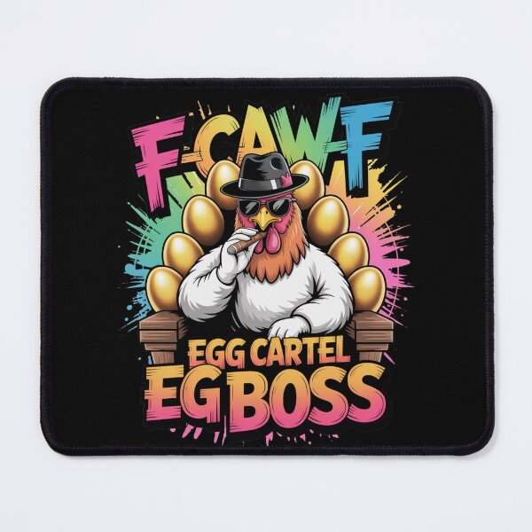 Item preview, Egg Cartel Boss Funny Easter Chicken Gangster T-Shirt V2 designed and sold by DarylWelsh2024.