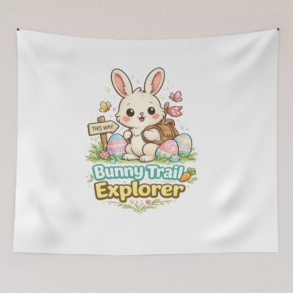 Item preview, Bunny Trail Explorer Cute Easter Kids Design designed and sold by StyleLap.