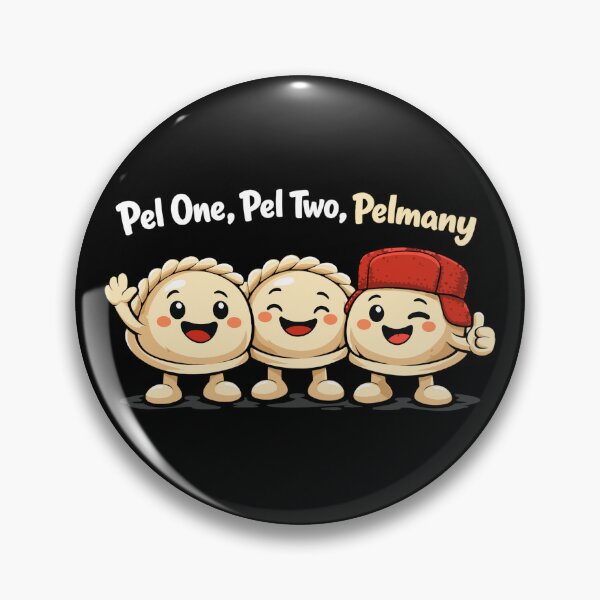 Item preview, Pel One, Pel Two, Pelmany – Funny Pelmeni Friends designed and sold by Pineapple-Tree.