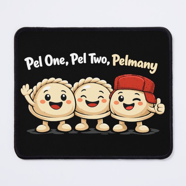 Item preview, Pel One, Pel Two, Pelmany – Funny Pelmeni Friends designed and sold by Pineapple-Tree.