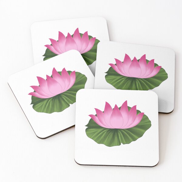Item preview, Pink Water Lily Minimal Art -3 designed and sold by Tint & Tale.