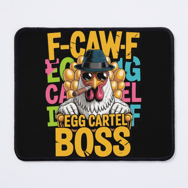 Item preview, Egg Cartel Boss Funny Easter Chicken Gangster T-Shirt V3 designed and sold by DarylWelsh2024.