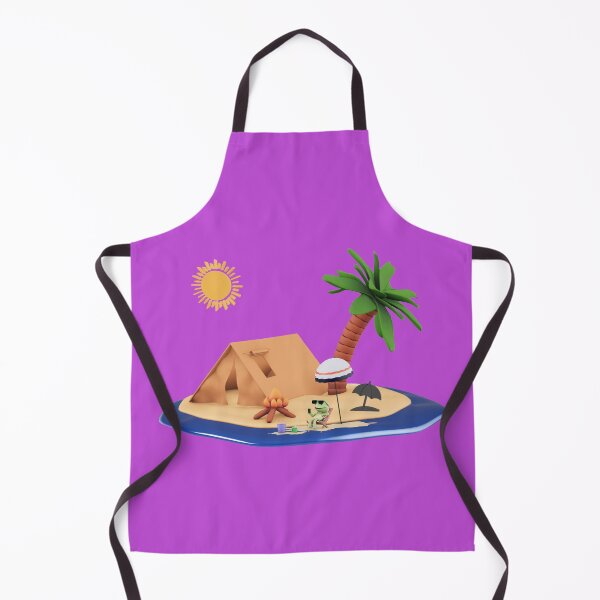 Item preview, Tropical Hut under Palm Trees and Blue Sky designed and sold by Ankitjain2504.