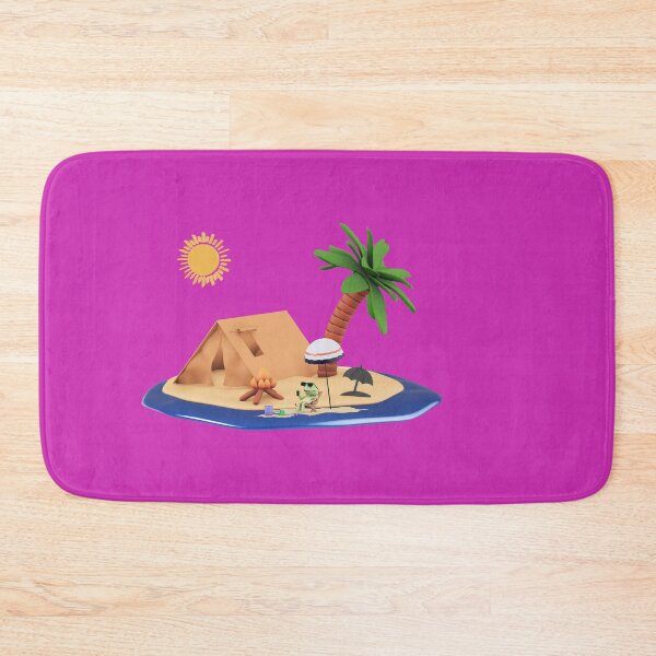 Item preview, Tropical Hut under Palm Trees and Blue Sky designed and sold by Ankitjain2504.