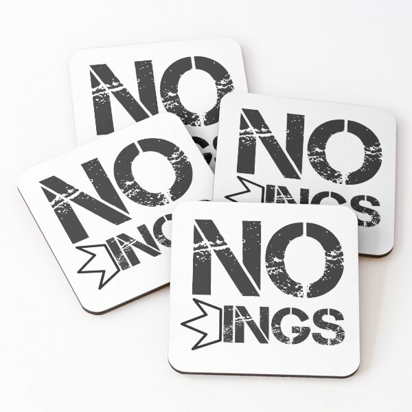 Item preview, Copy of Copy of Copy of No Kings - Bold Distressed Anti-Authority Typography Art Print designed and sold by DesignArtist.ia.