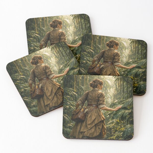 Item preview, Cinematic Jungle Explorer Aesthetic Nature Wall Art designed and sold by INFINISHE.