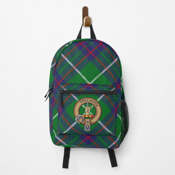 Item preview, Clan MacIntyre Crest over Hunting Tartan designed and sold by sifis.