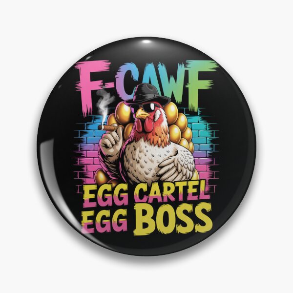 Item preview, Egg Cartel Boss Funny Easter Chicken Gangster T-Shirt V4 designed and sold by DarylWelsh2024.