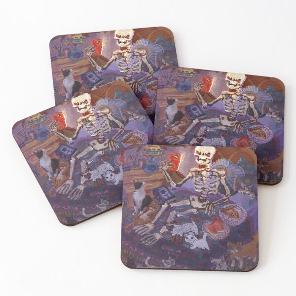 Item preview, Skeleton of Chaos is getting annoyed by everything he sees on the internet, and even cat videos have lost their appeal since he has his own cats now. designed and sold by guilhernunes.