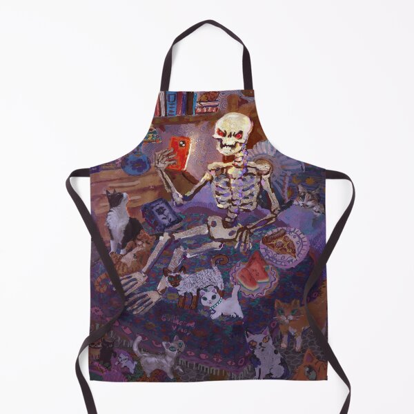 Item preview, Skeleton of Chaos is getting annoyed by everything he sees on the internet, and even cat videos have lost their appeal since he has his own cats now. designed and sold by guilhernunes.