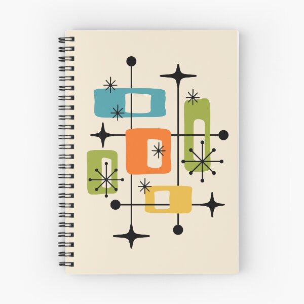 Item preview, Mid Century Modern Abstract Starburst Pattern designed and sold by tonymagnerart.