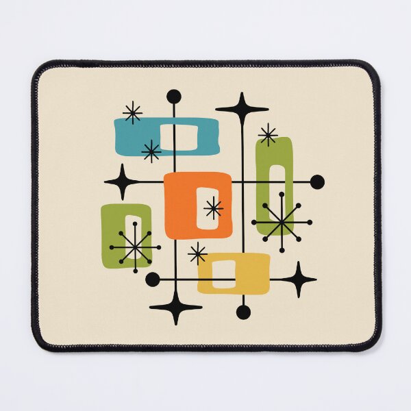 Item preview, Mid Century Modern Abstract Starburst Pattern designed and sold by tonymagnerart.