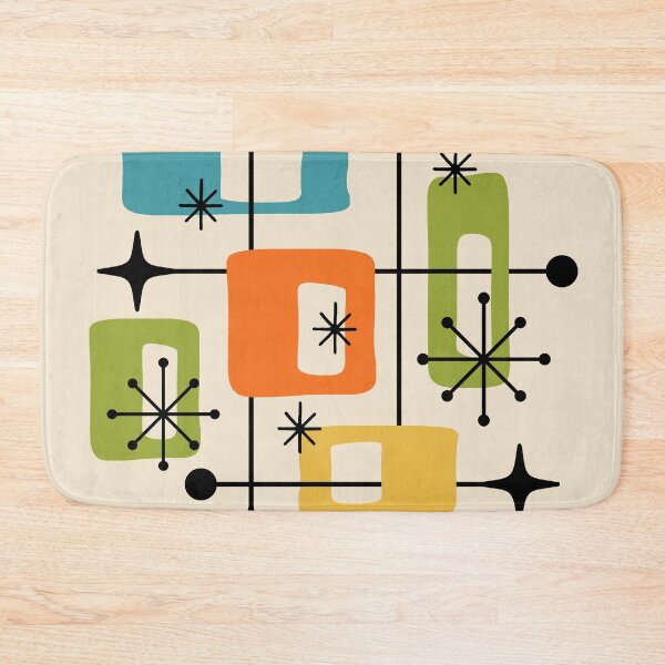 Item preview, Mid Century Modern Abstract Starburst Pattern designed and sold by tonymagnerart.