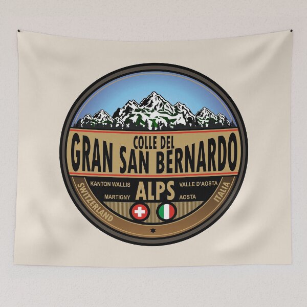 Item preview, Colle del Gran San Bernardo Switzerland Italy designed and sold by studioss76.