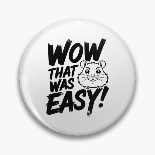 Item preview, Hamster - Wow, that was easy designed and sold by 123ks.
