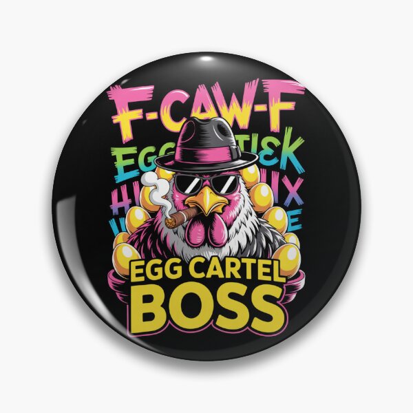 Item preview, Egg Cartel Boss Funny Easter Chicken Gangster T-Shirt V5 designed and sold by DarylWelsh2024.