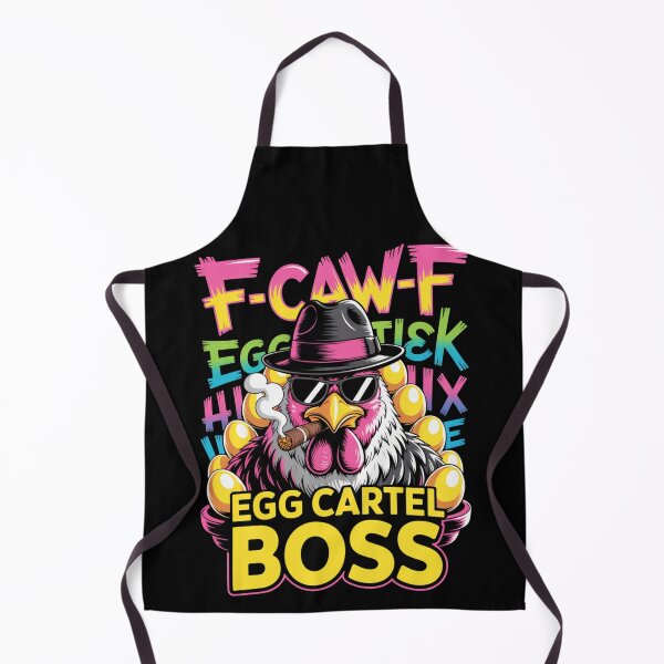 Item preview, Egg Cartel Boss Funny Easter Chicken Gangster T-Shirt V5 designed and sold by DarylWelsh2024.