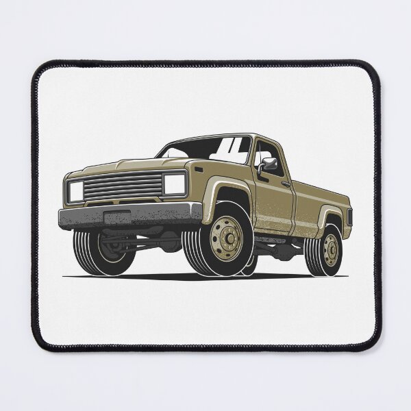 Item preview, Desert Workhorse – Minimalist Vintage Pickup Truck Illustration designed and sold by Torque Creed.