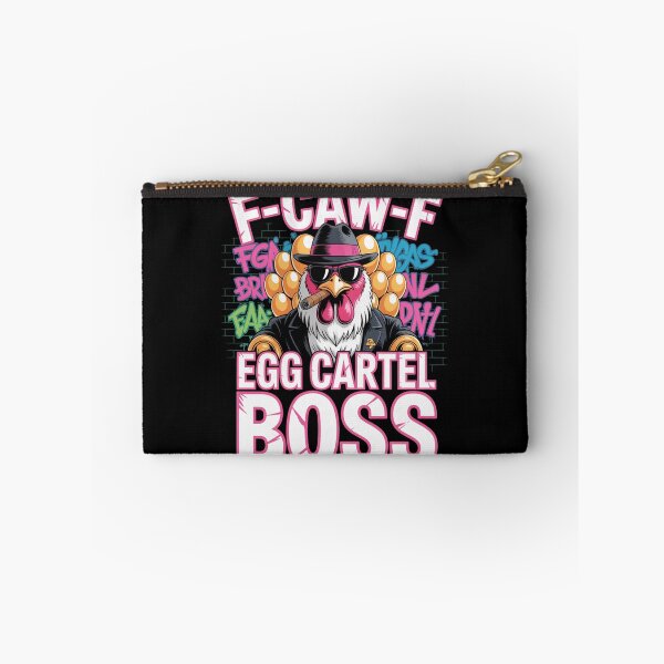 Item preview, Egg Cartel Boss Funny Easter Chicken Gangster T-Shirt V6 designed and sold by DarylWelsh2024.