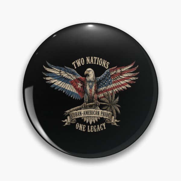 Item preview, Cuban American Pride: Two Nations One Legacy – Cuban & US Flag Heritage designed and sold by Axivra.
