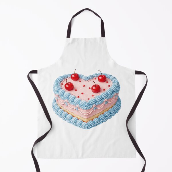 Item preview, Vintage Piped Cherry Buttercream Cake designed and sold by scicilysimonee.