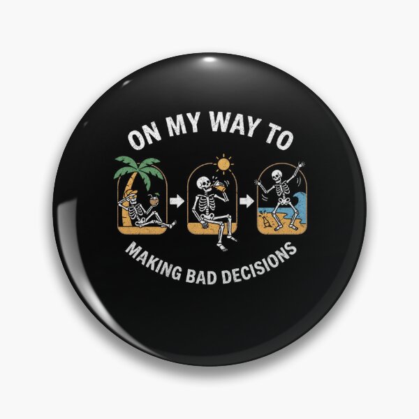 Item preview, On My Way to Bad Decisions Beach designed and sold by FreshVibe Prints.