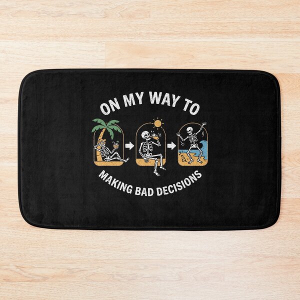 Item preview, On My Way to Bad Decisions Beach designed and sold by FreshVibe Prints.