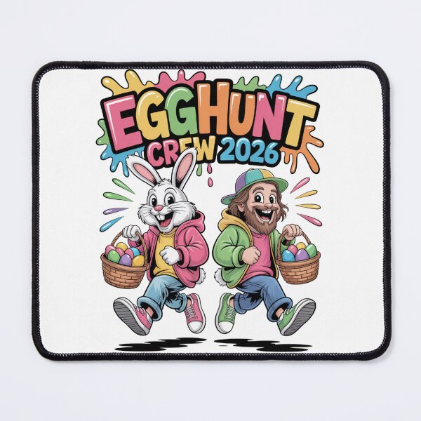 Item preview, Egg Hunt Crew 2026 Funny Easter Bunny Squad T-Shirt V5 designed and sold by DarylWelsh2024.